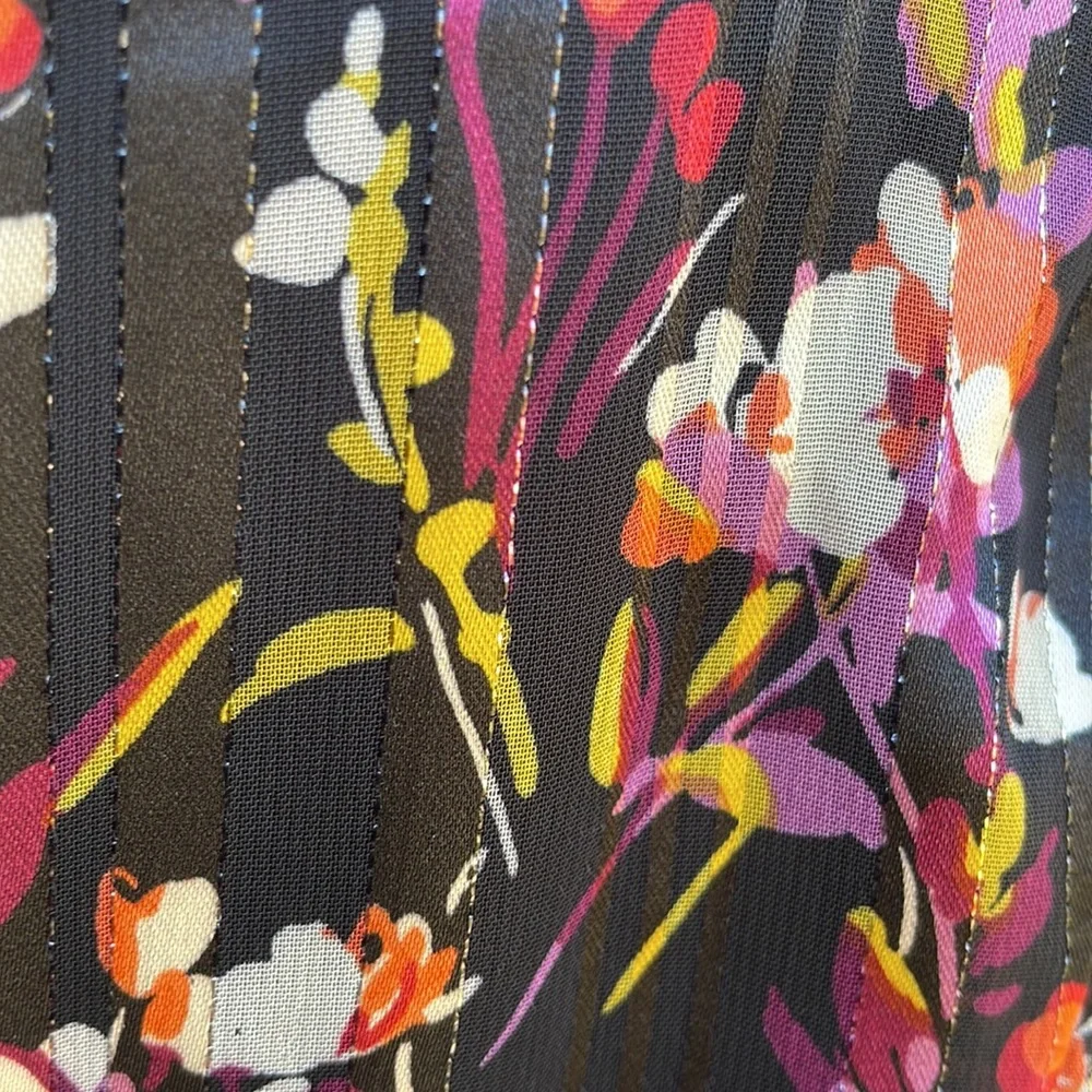 LANE BRYANT SHIMMERING FLORAL MAXI DRESS SIZE 20 - Picture 9 of 13